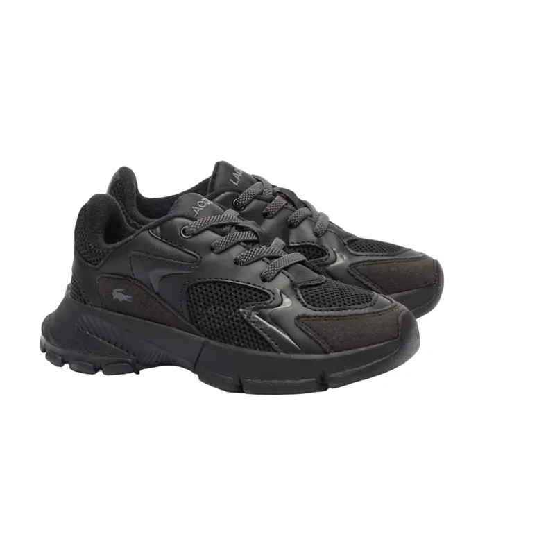 LACOSTE SHOES  BLACK INFANT L003 NEO 124 7-47SUI000102H