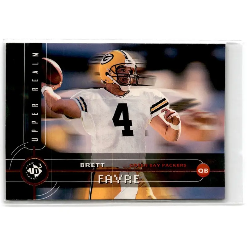 1998 Upper Deck UD3 Die Cuts Brett Favre #74