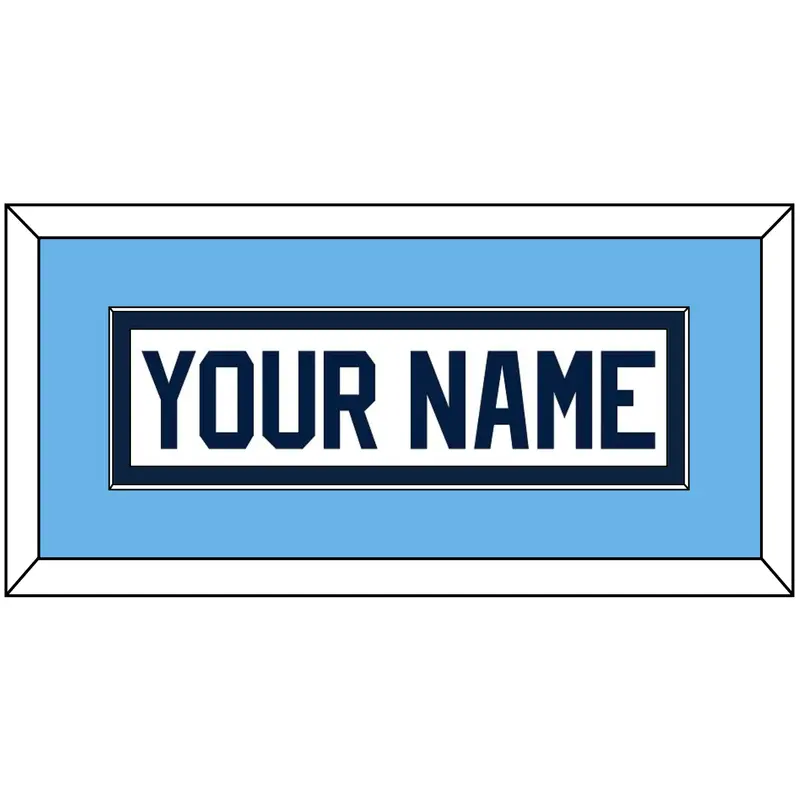 Maine Hockey Nameplate - Home White (1993-1994) - Single Mat 3
