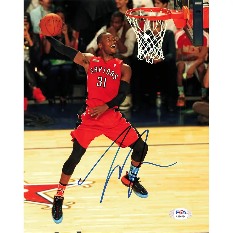 Terrence Ross signed 8x10 photo PSA/DNA Toronto Raptors Autographed