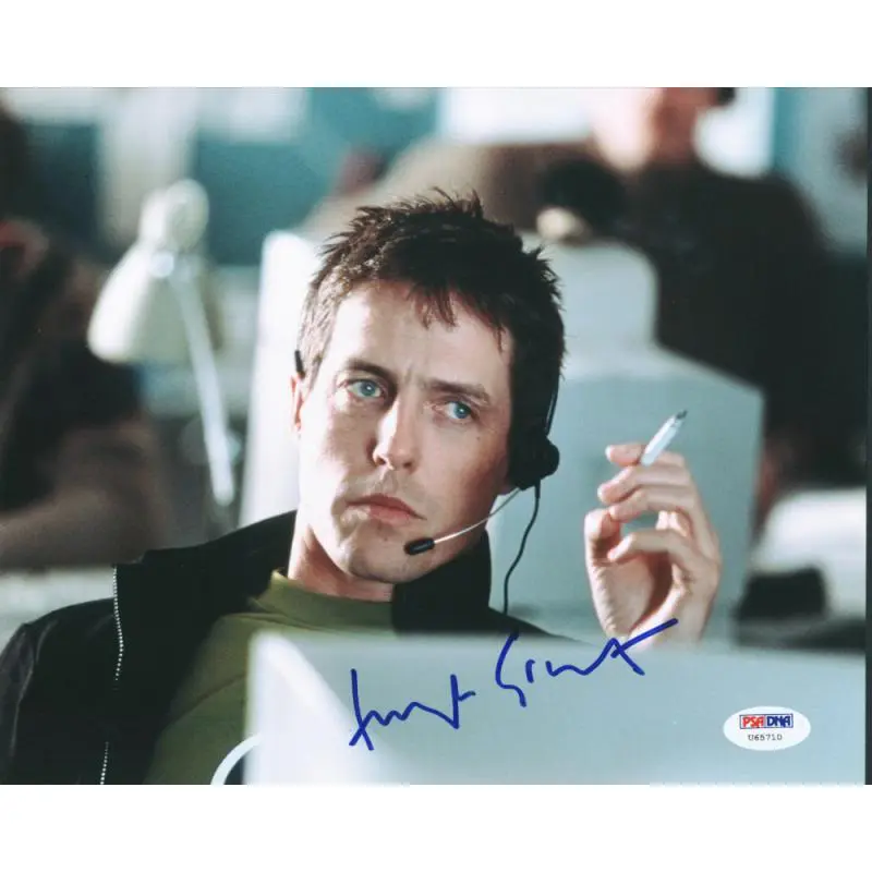 Hugh Grant Signed Authentic 8X10 Photo Autographed PSA/DNA #U65710