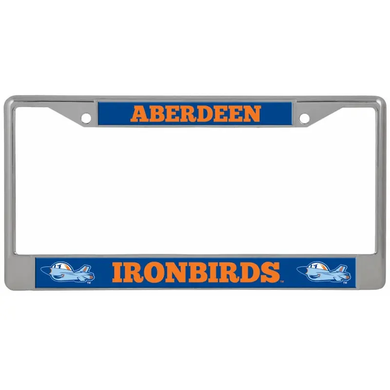 Aberdeen IronBirds - Chrome License Plate Cover