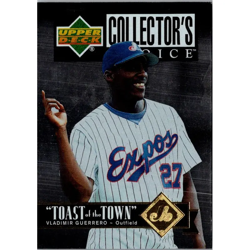 1997 Collector's Choice Toast of the Town Vladimir Guerrero #T17