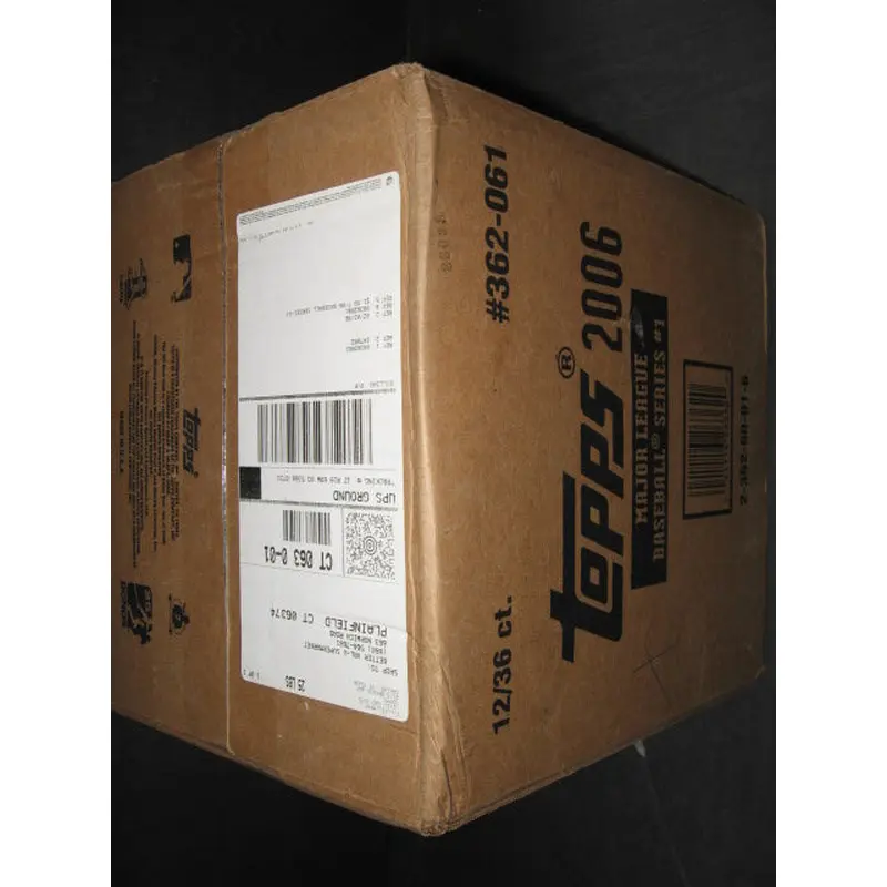 2006 Topps Baseball Series 1 Case (Retail) (12 Box)