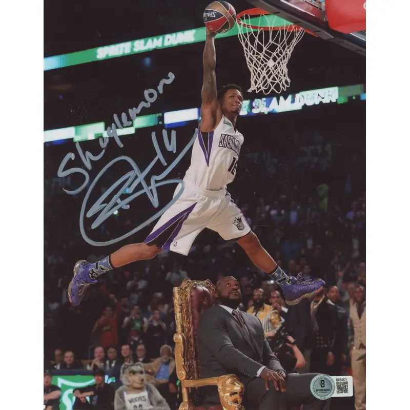 Kings Ben McLemore "Shaylemon" Authentic Signed 8x10 Photo BAS #BR54871