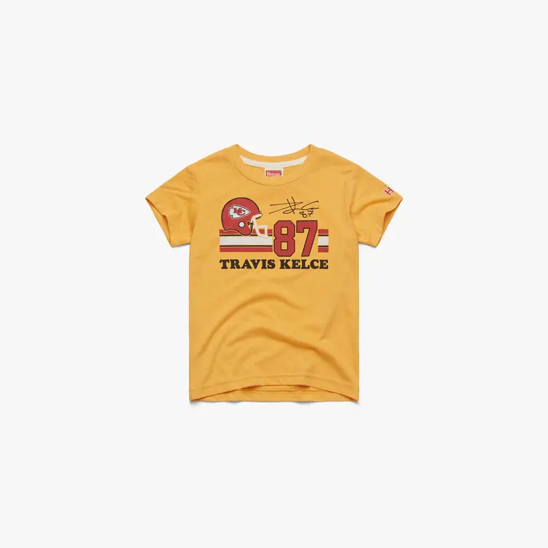 Youth Chiefs Travis Kelce Signature Jersey