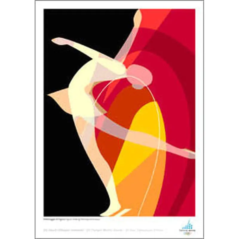 Torino 2006 Official Figure Skating Event Poster - Bolaffi S.p.A.
