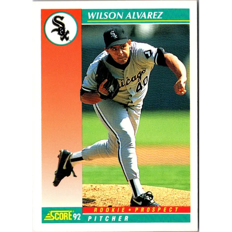 1992 Score Wilson Alvarez #760B