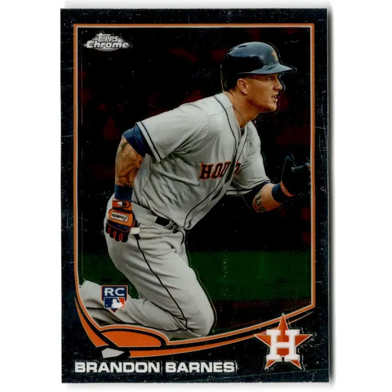 2013 Topps Chrome Brandon Barnes #93