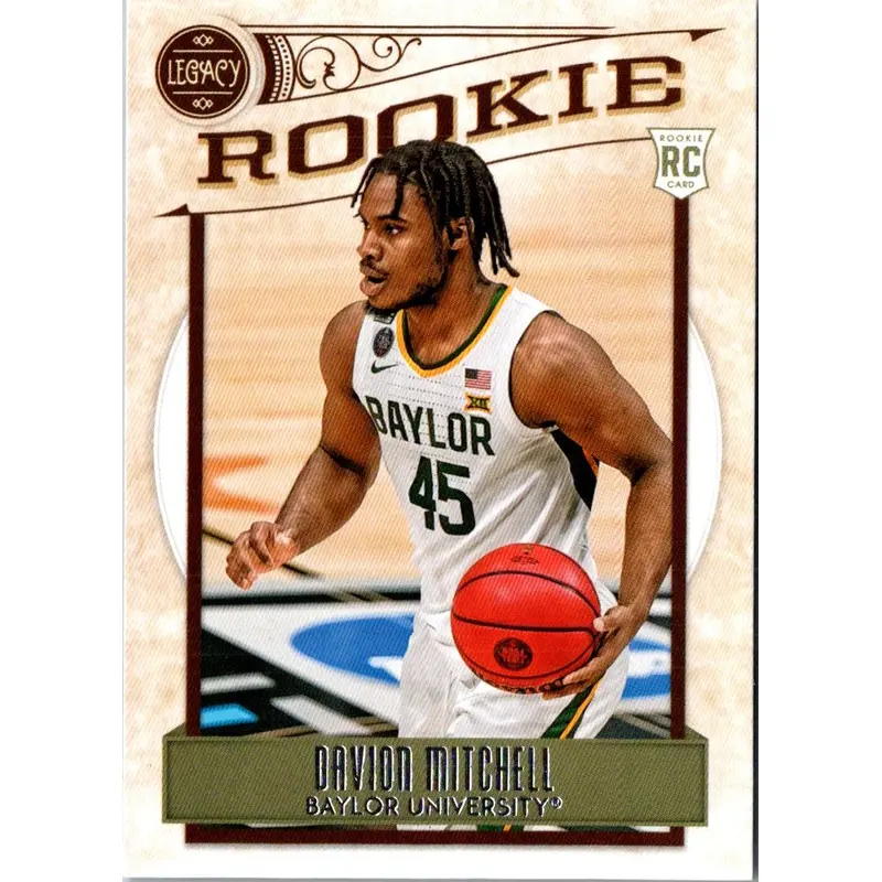 2021 Panini Chronicles Draft Picks Davion Mitchell #344