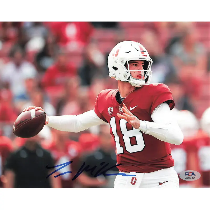 Tanner Mckee Signed 8x10 photo PSA/DNA Stanford Cardinals Autographed