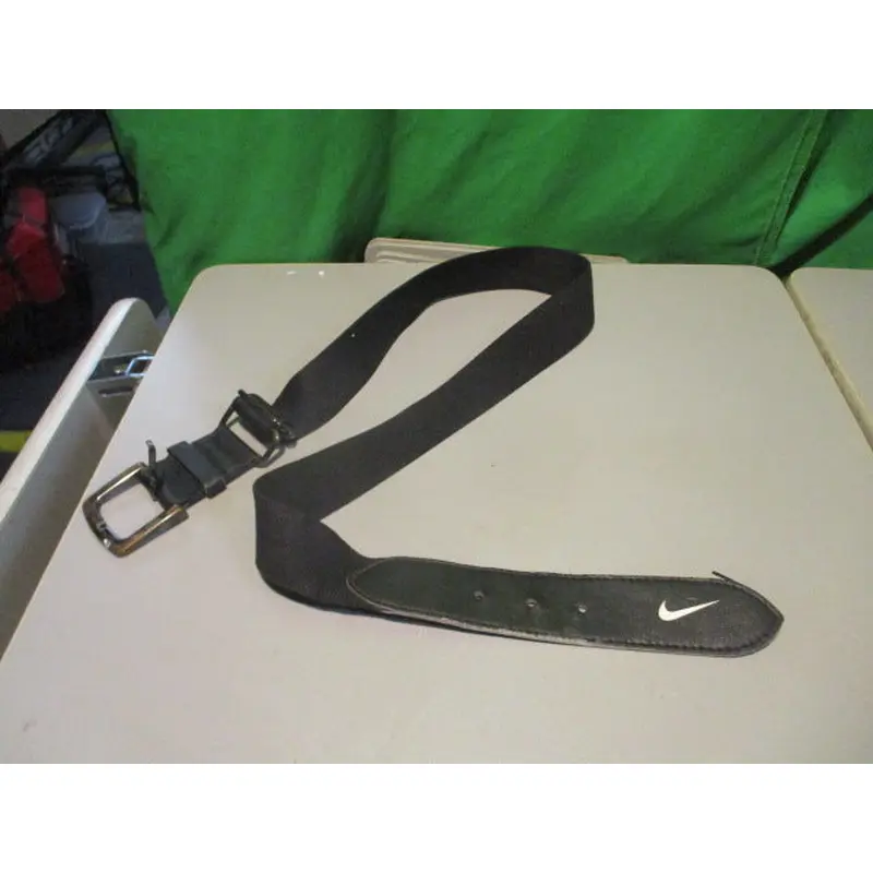 Used Nike Adult Black Baseball Belt