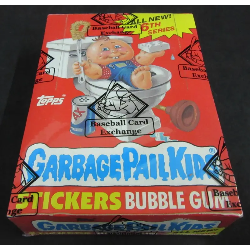 1986 Topps Garbage Pail Kids Series 6 Unopened Wax Box (w/o price) (Non) (BBCE)