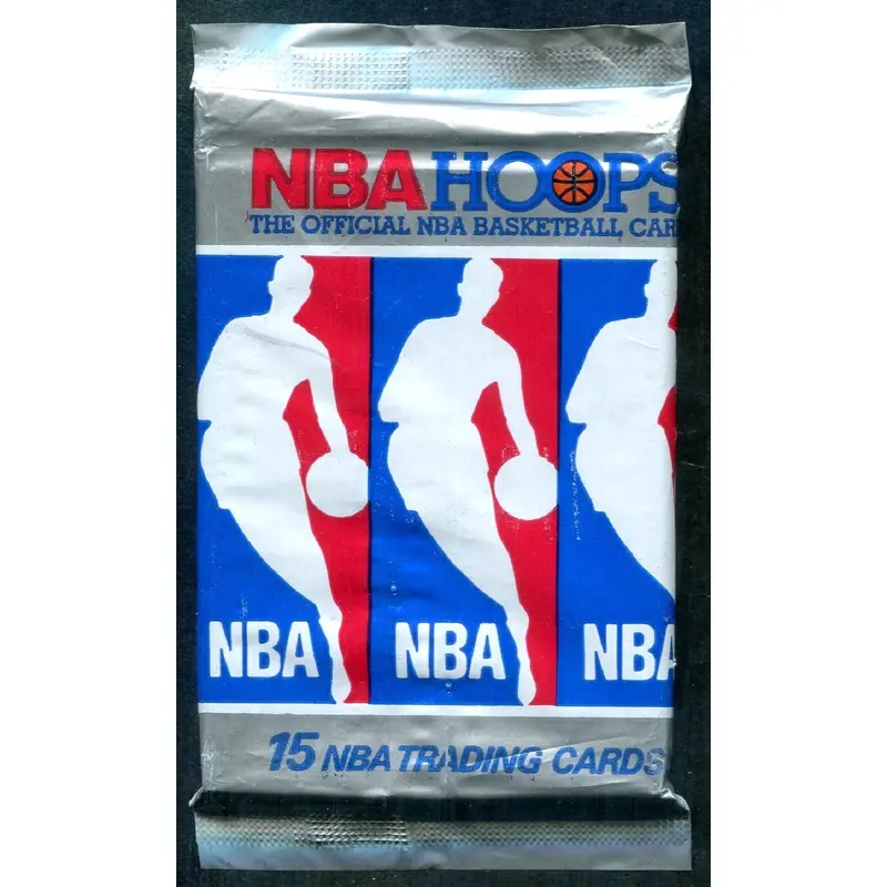 1990/91 Hoops Basketball Unopened Series 1 Pack