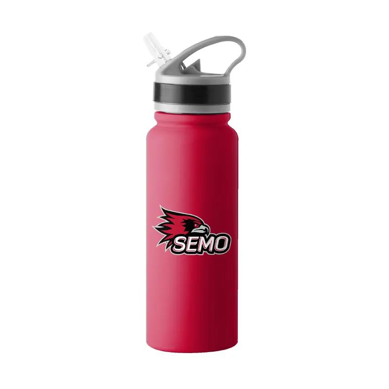 Southeast Missouri State 25oz Logo Stainless Single Wall Flip Top Bottle