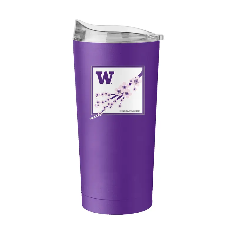 Washington 20oz Cherry Blossom Powder Coat Tumbler