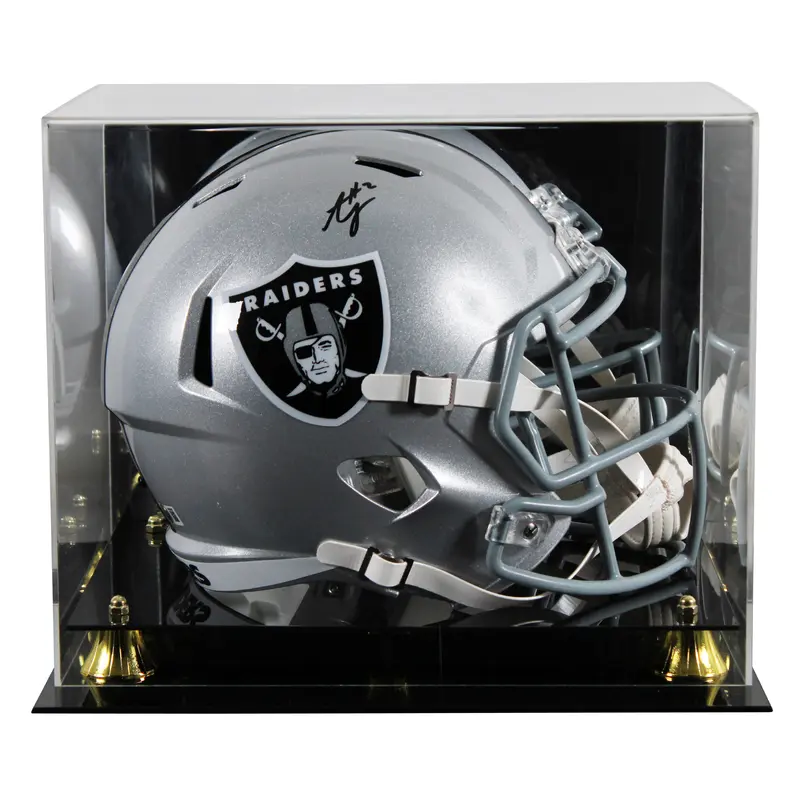 Raiders Ashton Jeanty Signed Full Size Speed Rep Helmet W/ Case BAS Witnessed