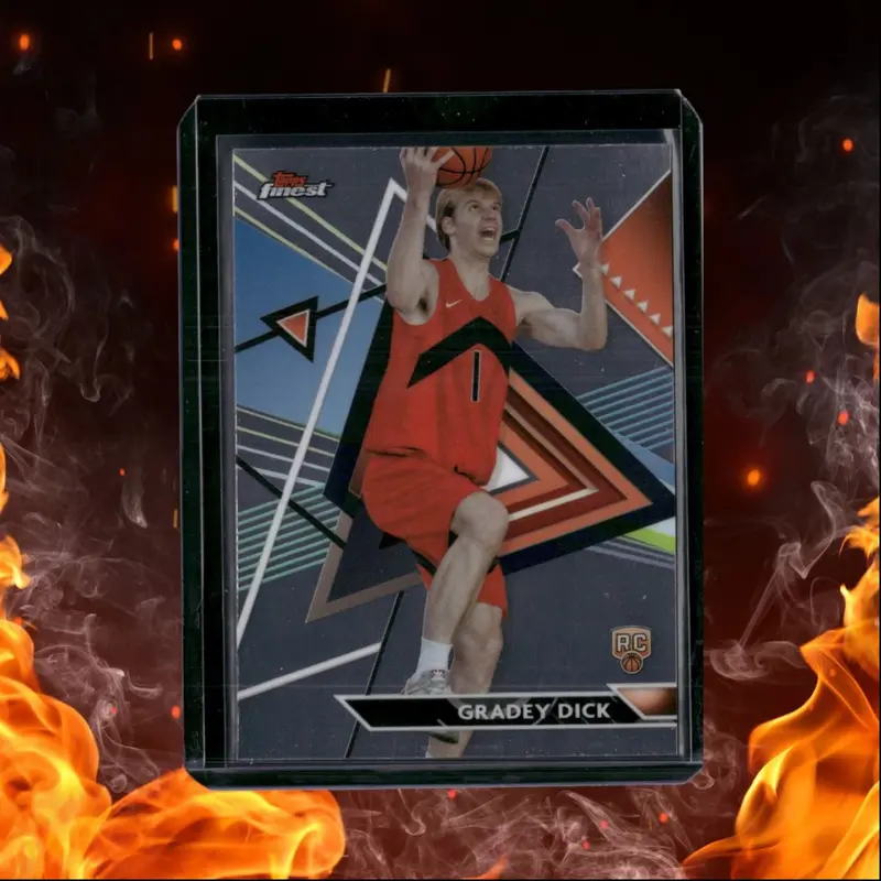 2023-24 Topps Finest Basketball Gradey Dick Uncommon Rookie #180