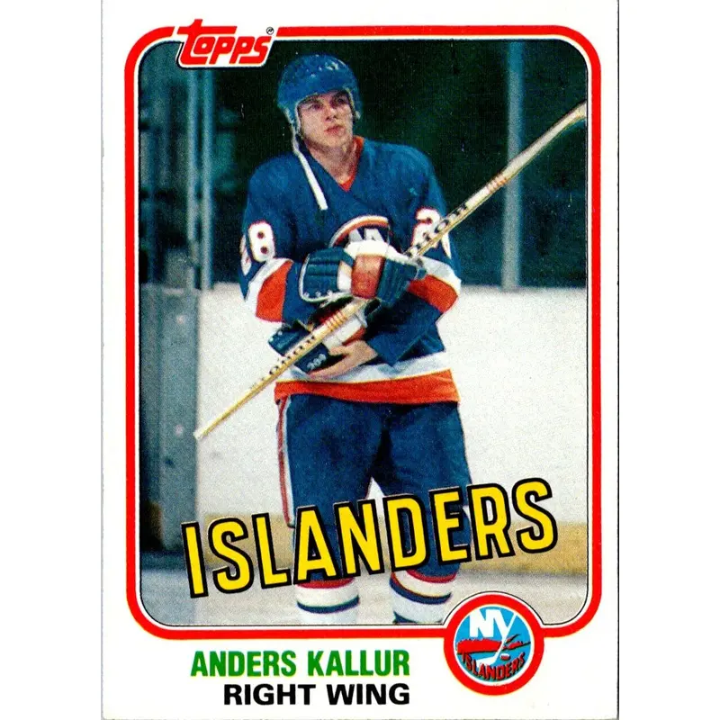 1981 O-Pee-Chee Anders Kallur #204