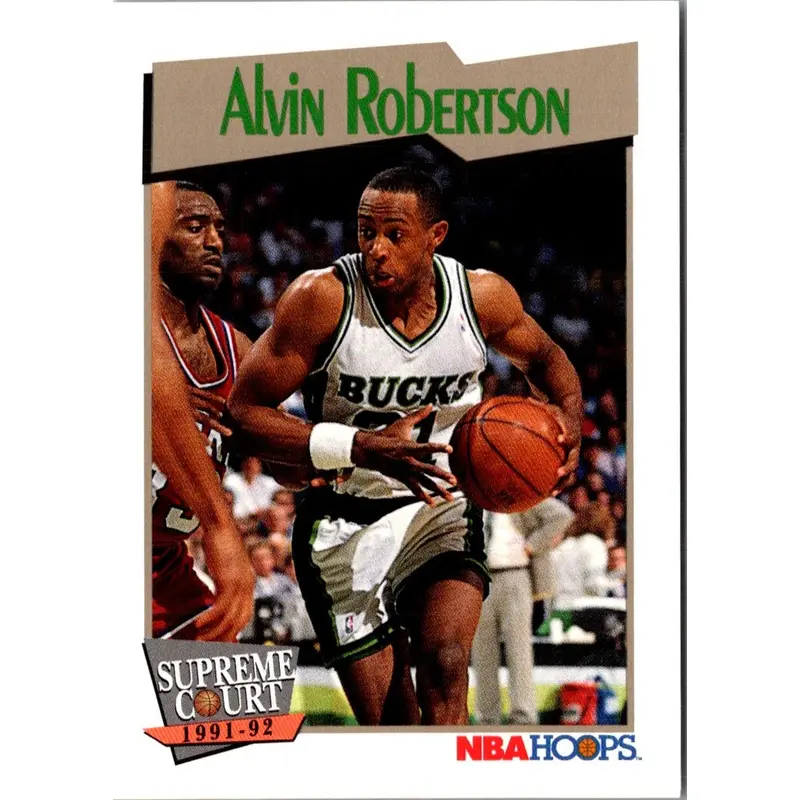 1991 Hoops Alvin Robertson #478