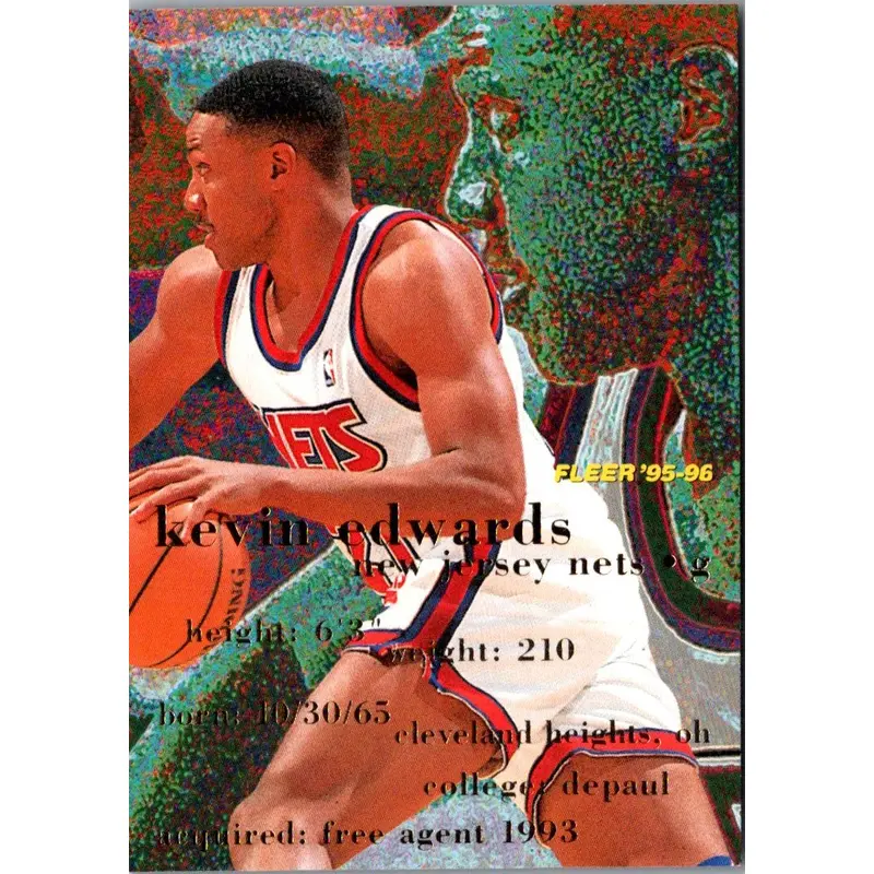 1995 Fleer Kevin Edwards #239