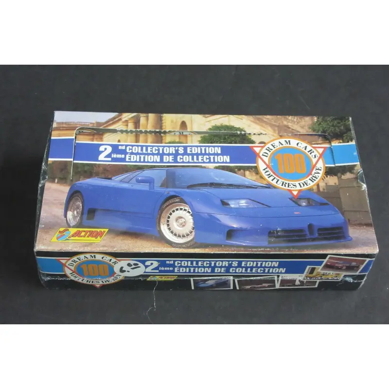 1992 Panini Action Dream Cars 2nd Edition Box