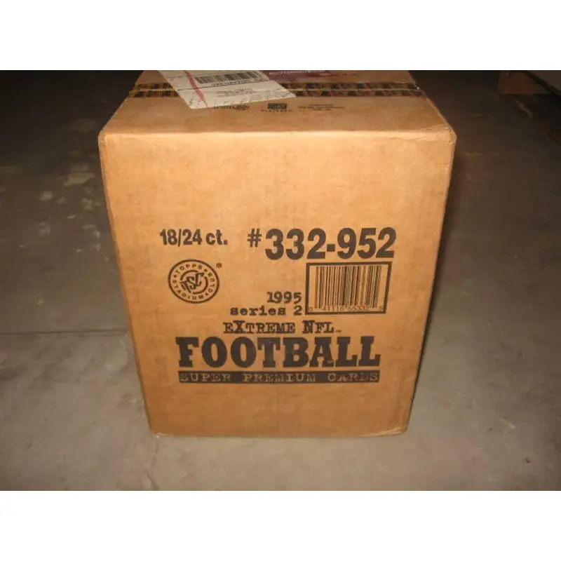 1995 Topps Stadium Club Football Series 2 Case (18 Box)