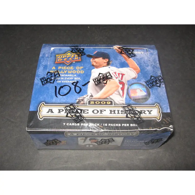 2009 Upper Deck Piece of History Baseball Box (Hobby)