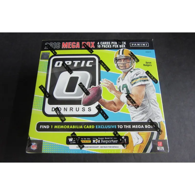 2016 Panini Donruss Optic Football Mega Box (10/4))
