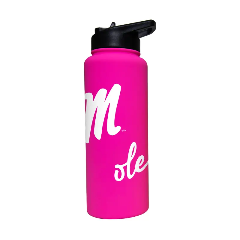 Ole Miss 34oz Electric Bold Soft Touch Quencher