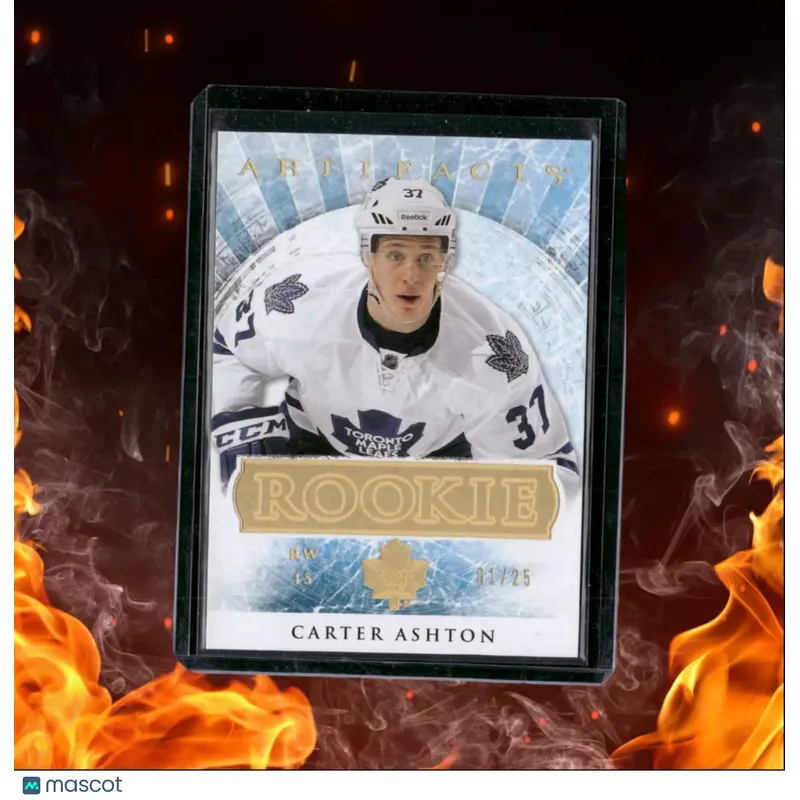 2012-13 Upper Deck Artifacts Carter Ashton Gold Spectrum Rookie 01/25 #196