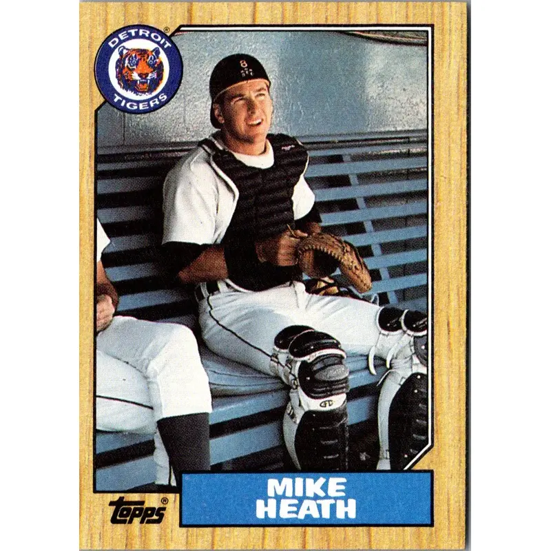 1987 Topps Mike Heath #492