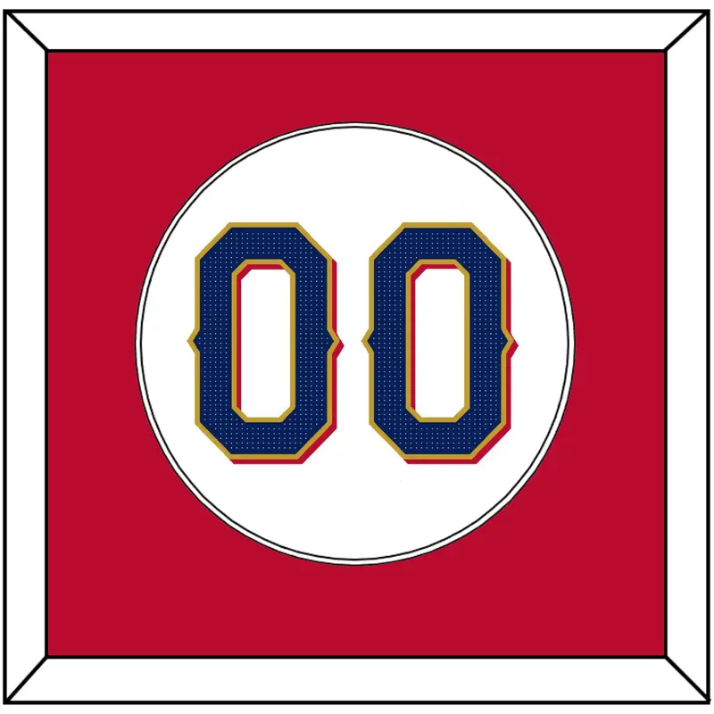 Texas Number - Home White - Single Mat 2