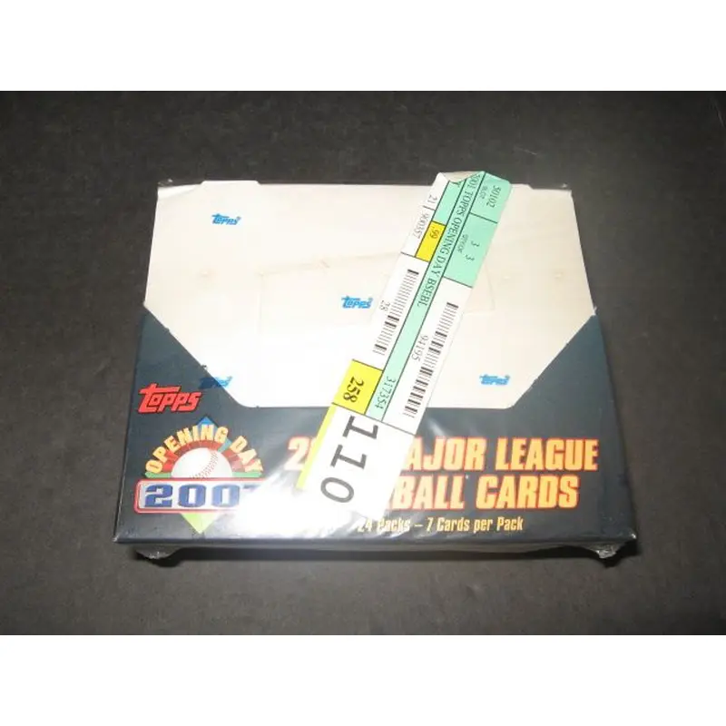 2001 Topps Opening Day Baseball Box (Retail)