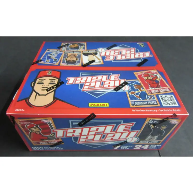 2013 Panini Triple Play Baseball Box (Retail) (24/7)