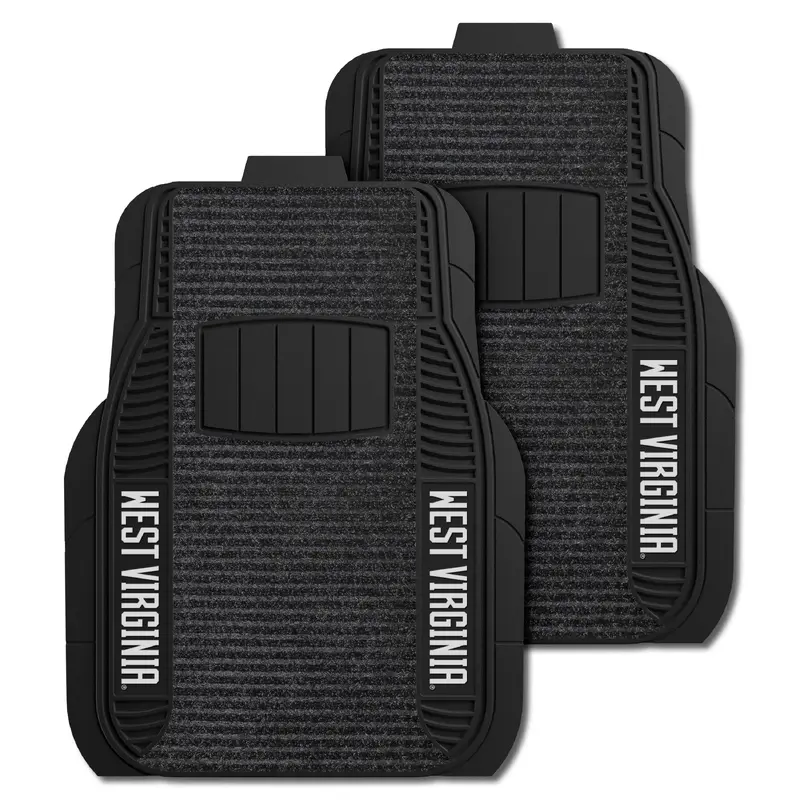 West Virginia University 2-pc Deluxe Car Mat Set