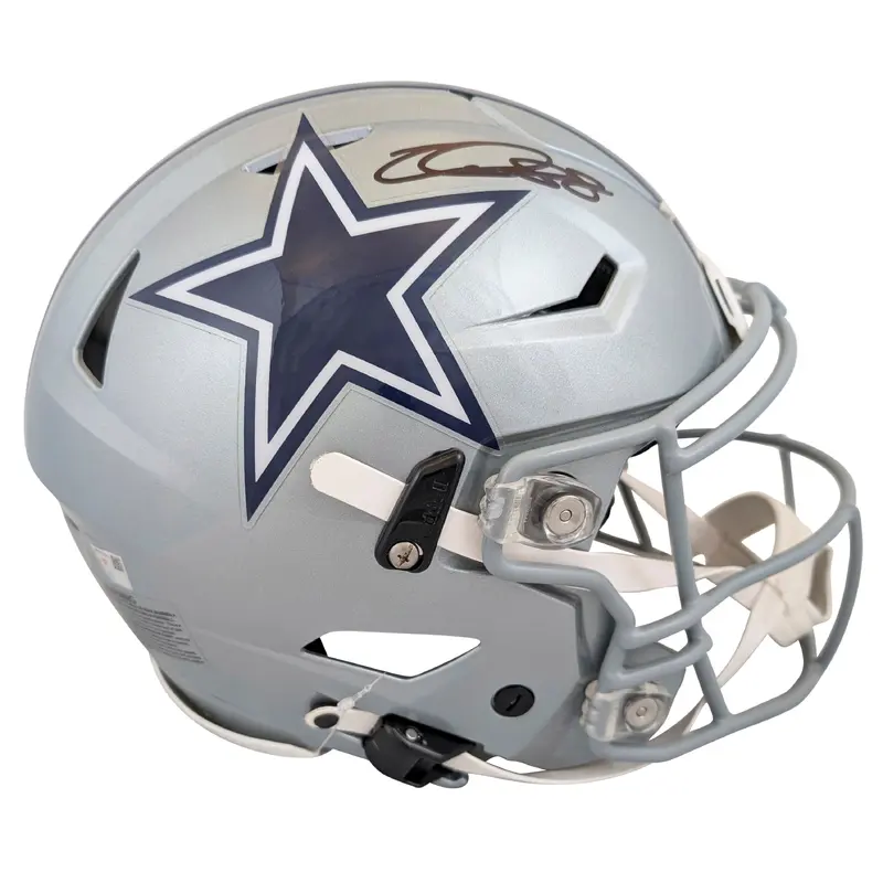 Cowboys CeeDee Lamb Authentic Signed Speed Flex Full Size Helmet Fanatics