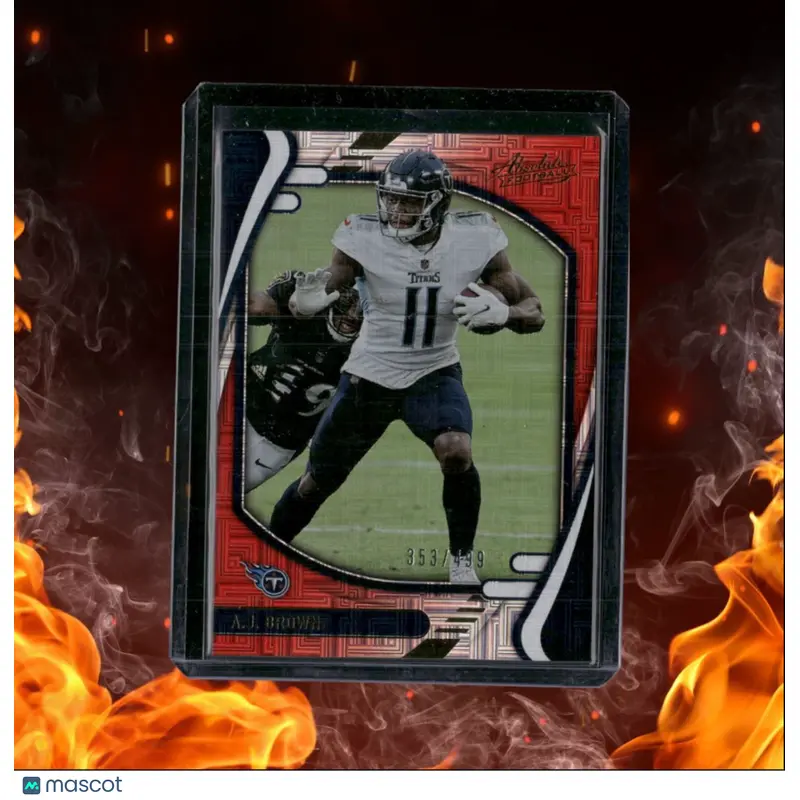 2021 Panini Absolute A.J. Brown Red Squares 353/499 #99