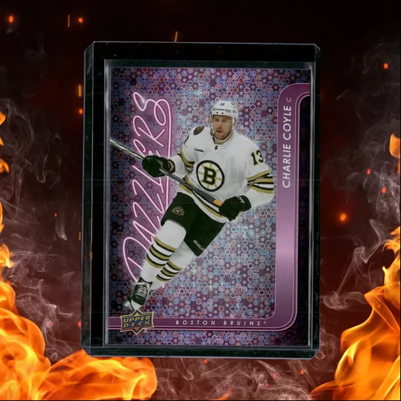 2024-25 Upper Deck Charlie Coyle Dazzlers Pink #DZ-7