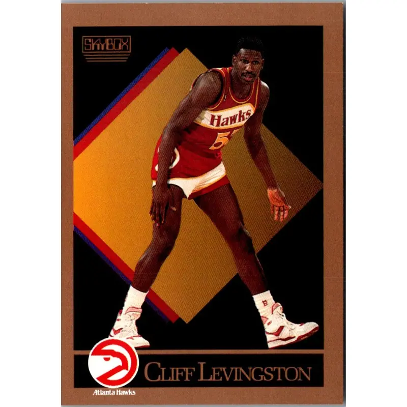 1990 SkyBox Cliff Levingston #4