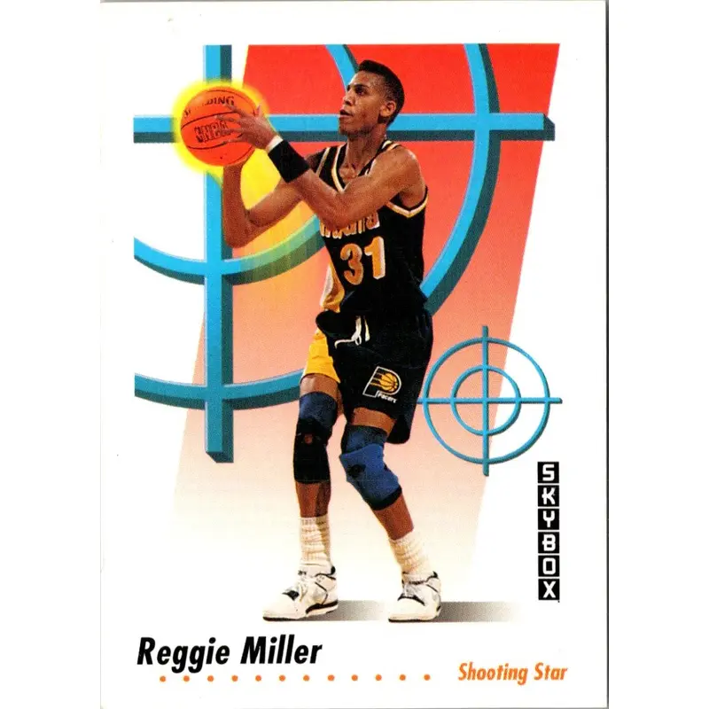 1991 SkyBox Reggie Miller #596