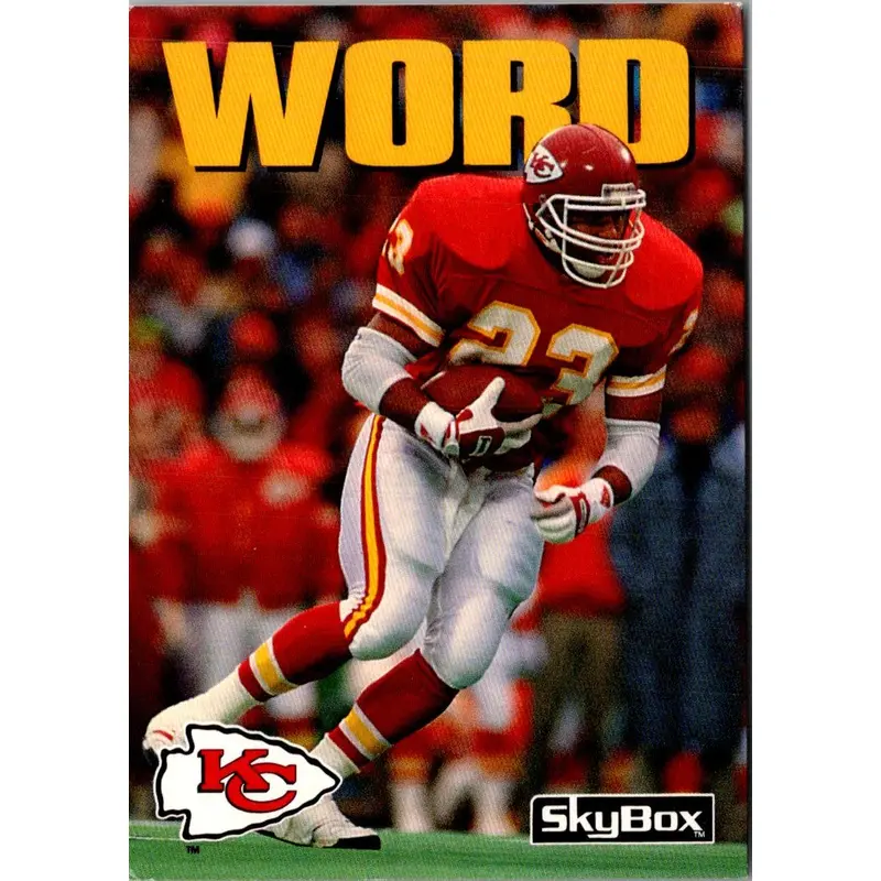 1992 SkyBox Impact Barry Word #103