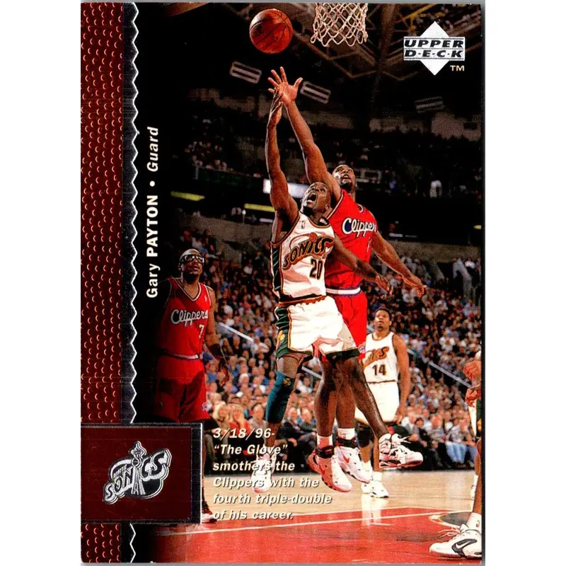 1996 Upper Deck Gary Payton #117