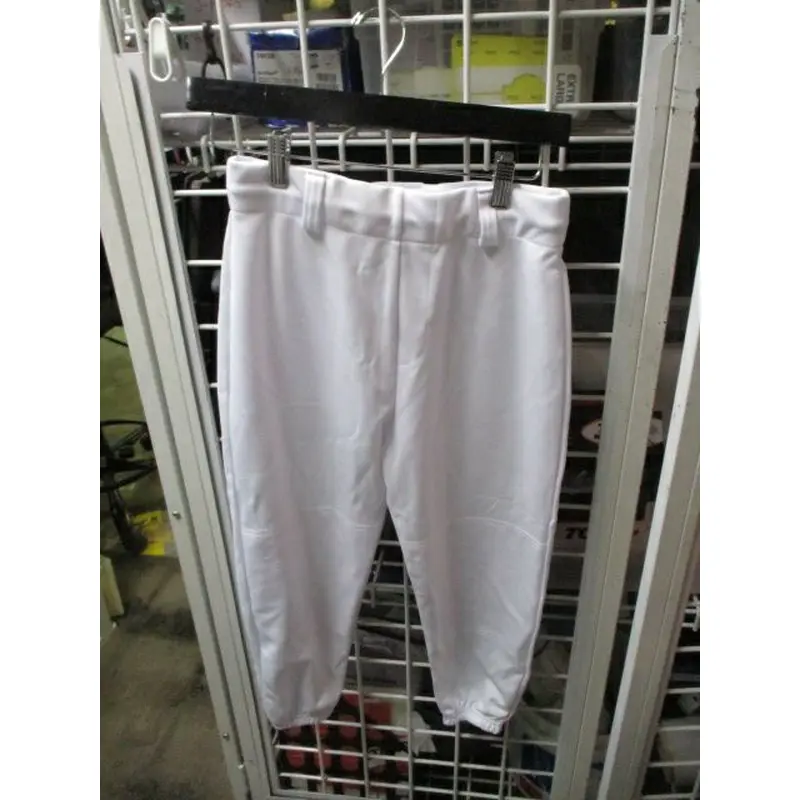 Used Easton White Elastic Bottom Pants Youth Size XL