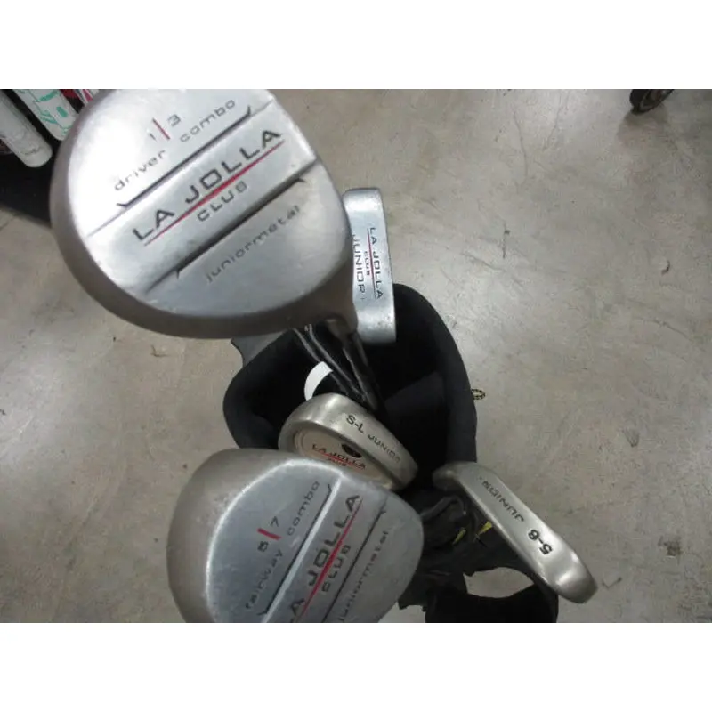 Used La Jolla Juniormetal 6 Piece Junior Golf Set With Bag