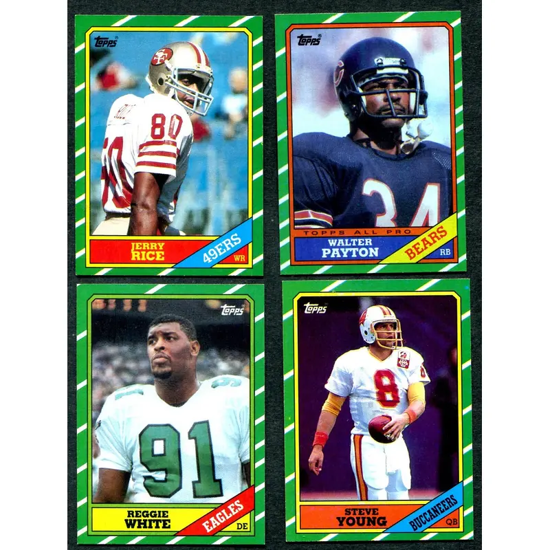 1986 Topps Football Complete Set NM (396) (24-487)