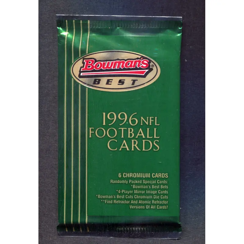 1996 Bowman's Best Football Unopened Pack (6)