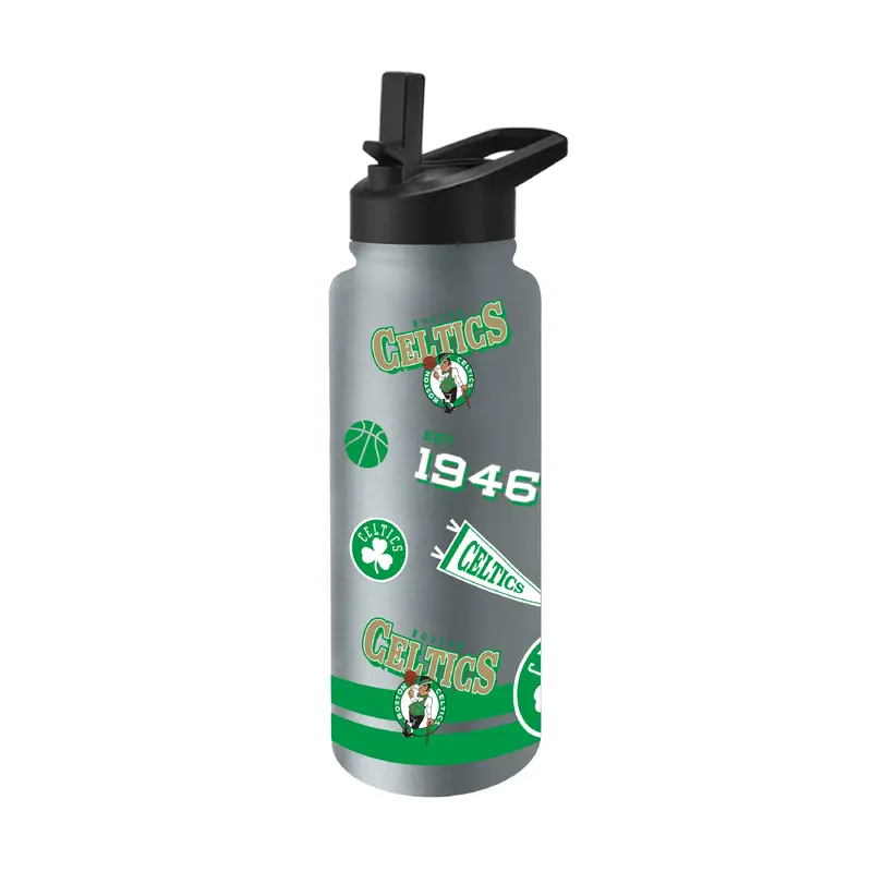Boston Celtics 34oz Stone TJ Maxx Native Quencher Bottle
