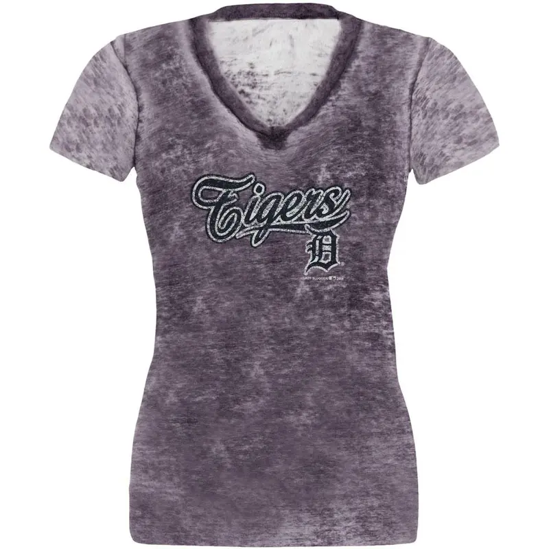 Detroit Tigers - Juniors Burnout T-Shirt