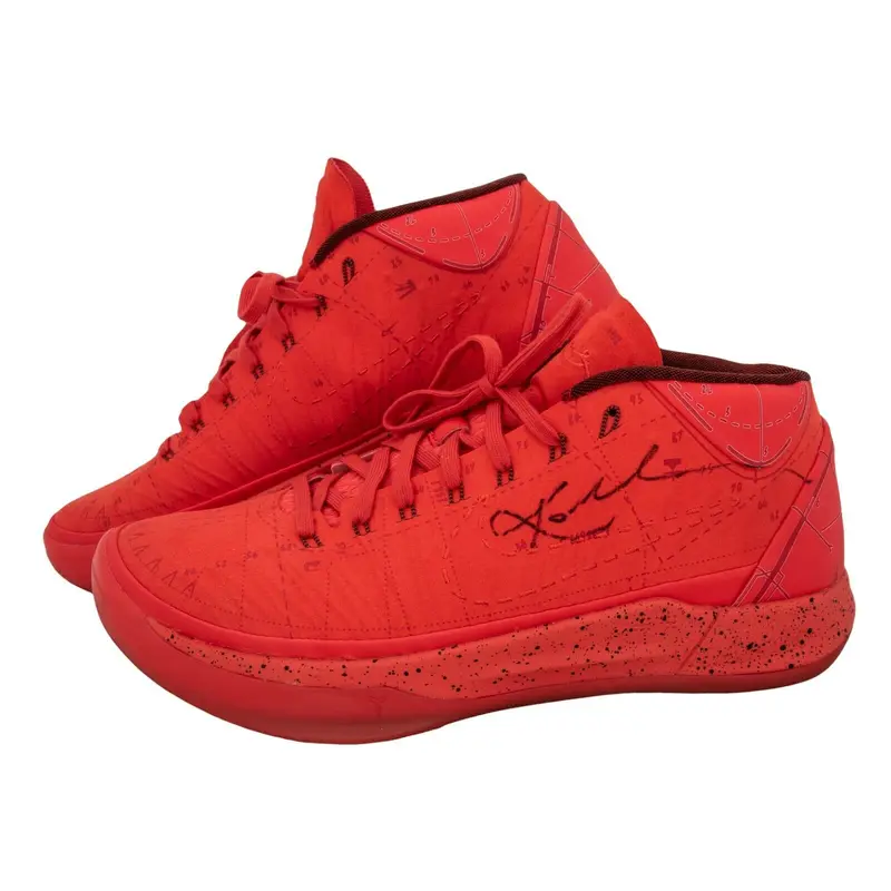 Kobe Bryant Signed Nike A.D. Kobe Habanero Shoes Sneakers With Beckett COA